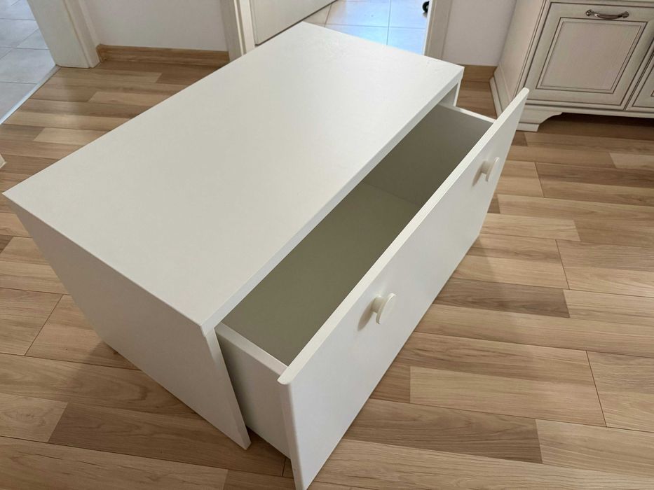 Ikea Bancă cu depozitare jucării, alb/alb, 90x52x48 cm CONSTANTA