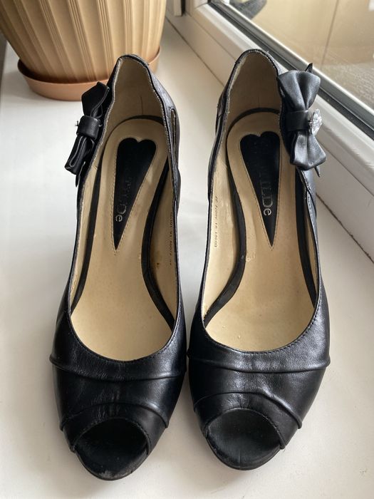 Туфли кожаные б/у 37 размер