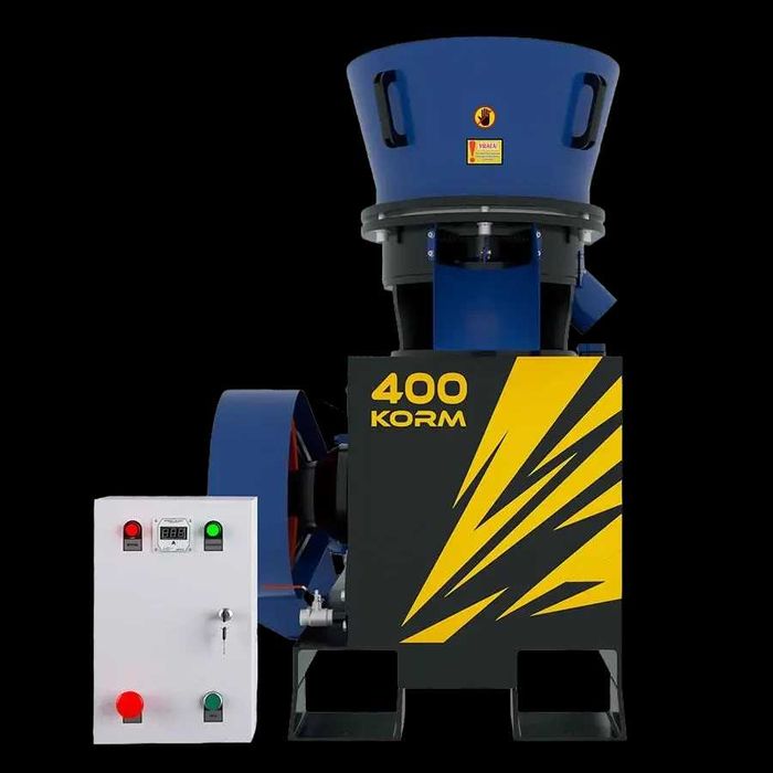 Granulator furaje GRAND-400 KORM, matrita 4 mm Garanție 24 luni