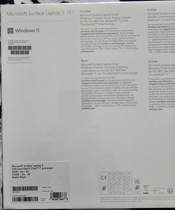 Microsoft Surface Laptop 5