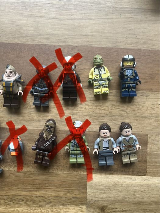 Lego star wars и ninjago фигурки