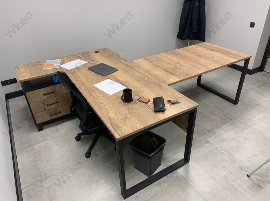 Лофт Стол Руководителя, Стол Офисный, От Производителя, Евро Стиль,