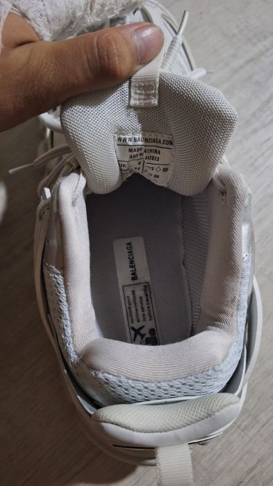 Balenciaga track 1.0 led white/grey