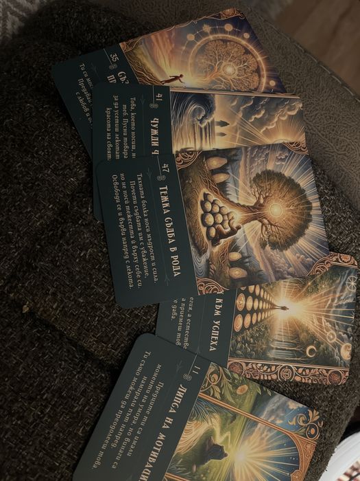 Силата на рода карти