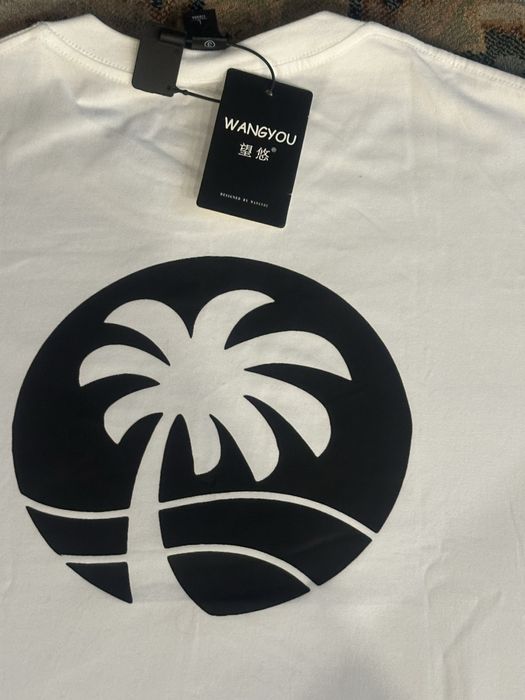 Футболка с принтом Пальма