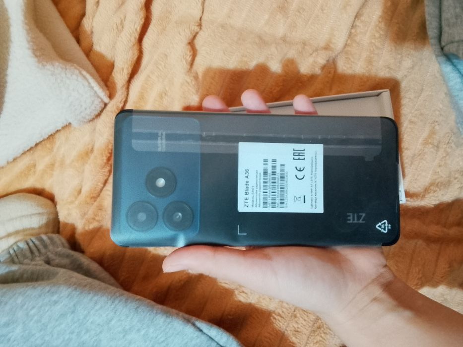 Телефон zte a36 новый