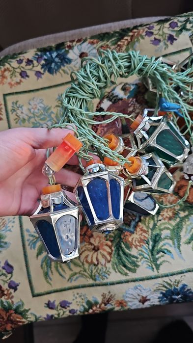 Звезда гирлянда лампочки родом из СССР