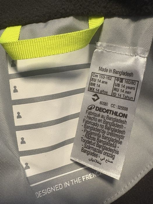 Детско ски яке, Decathlon