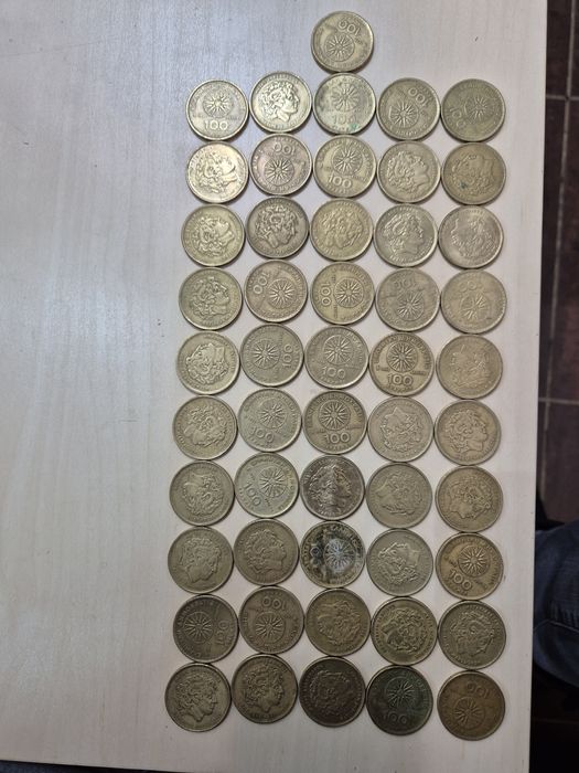 Гръцки драхми 100