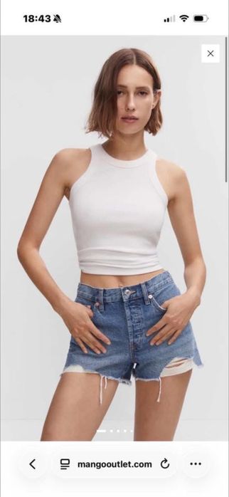 Къси панталони и рокля от MANGO (L, XL, 2XL)