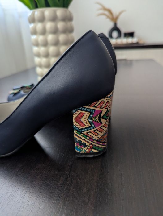 Pantofi piele naturala