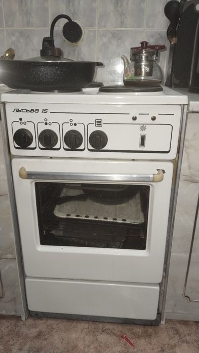 Плита Лысьва в рабочем состоянии