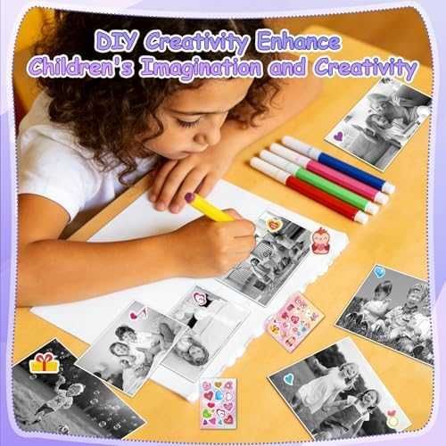 Нов Фотопринтер Фотоапарат за деца моментен печат 2.4 IPS 32GB идеален подарък дете