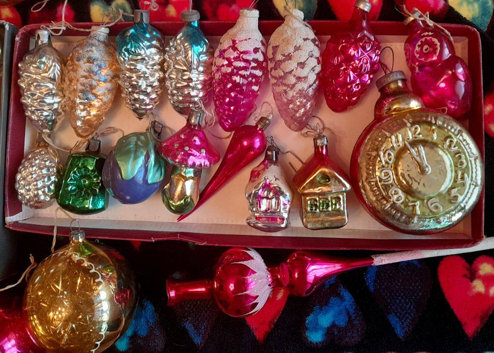 Ёлочные игрушки ссср