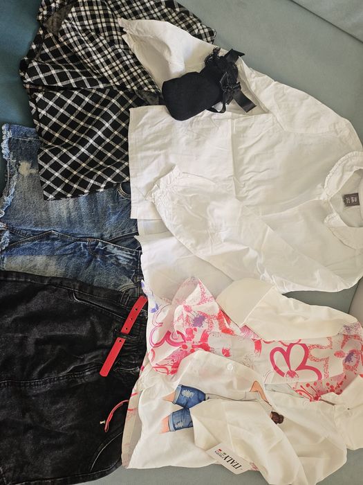 Яке, рокли, блуза Mayoral, H&M, Reserved,Zara 134 см.