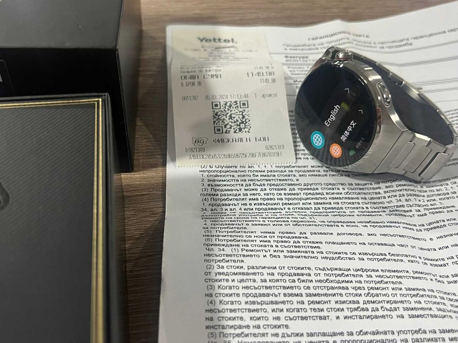 Huawei GT 4 Pro  Titanium с документи