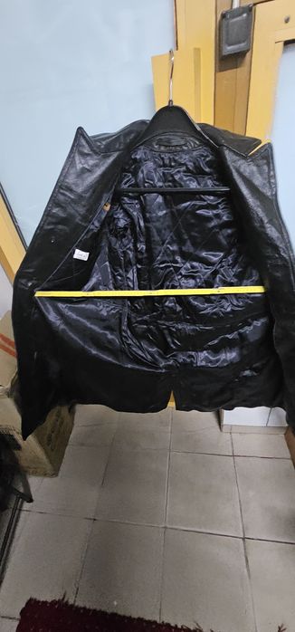 Palton Piele naturala românesc lung