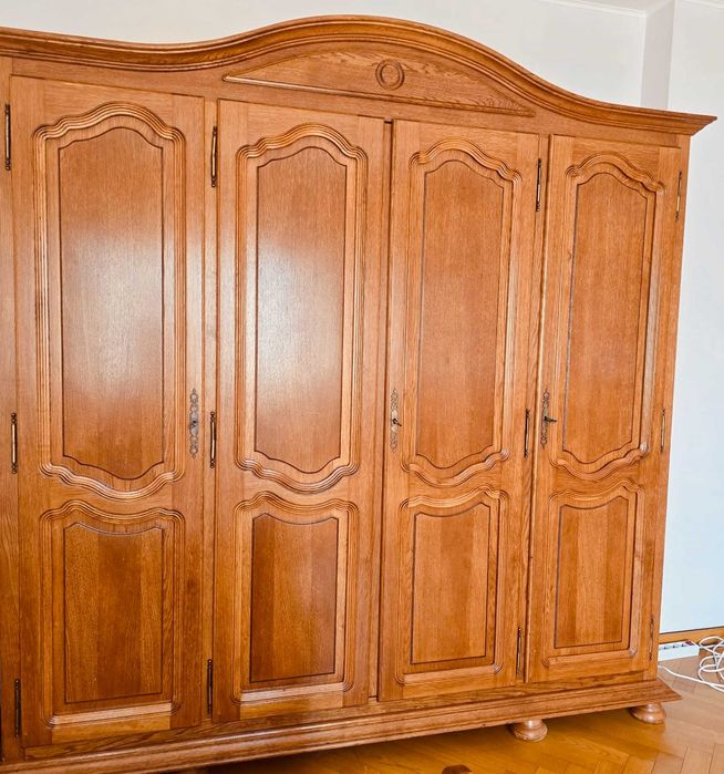 Dormitor complet din lemn masiv(stejar)