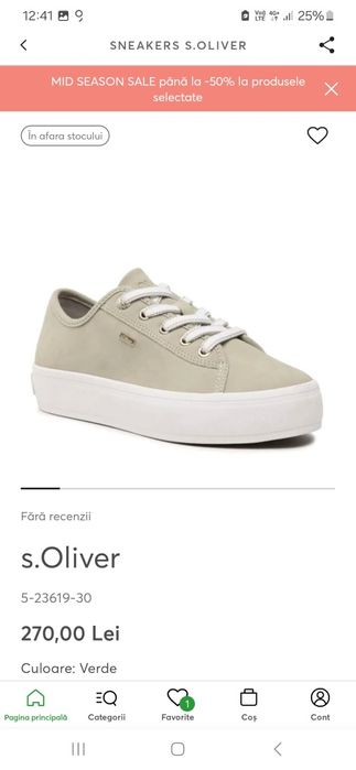 Teniși dama S Oliver 38