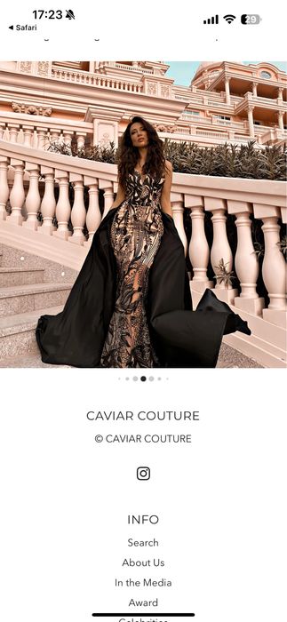 Продавам бутикова бална рокля