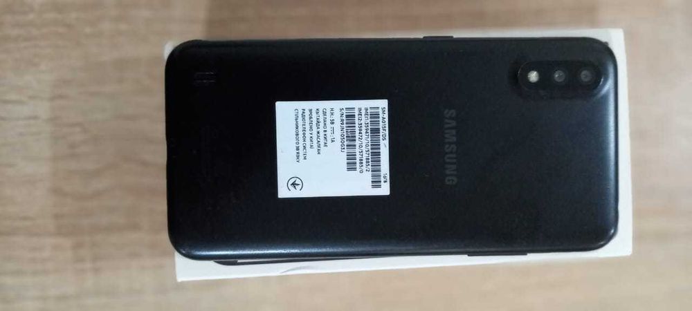 Samsung Galaxy A01 Black (SM-A015F/DS)