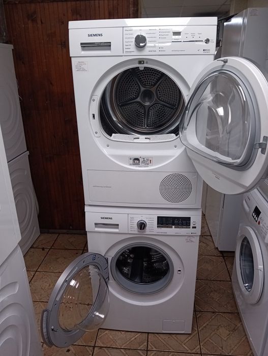 Комплект пералня и сушилня с термопомпа Сименс Siemens IQ590  Гаранция