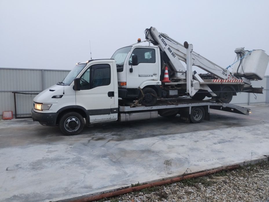 Tractari Auto/Dube/Utilaje/Asistenta Rutiera 24/7