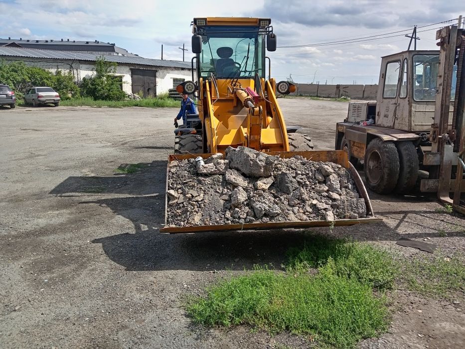 Услуги экскаватора, погрузчика,ГИДРОМОЛОТ, бур