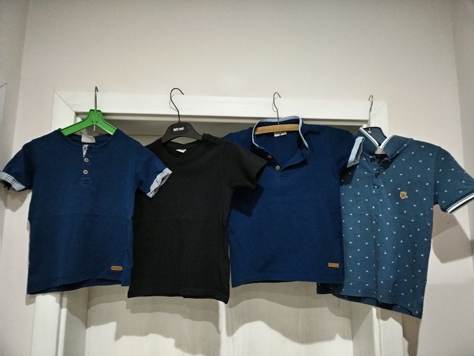 4бр детски тениски Lc Waikiki 4/5г + 1бр подарък