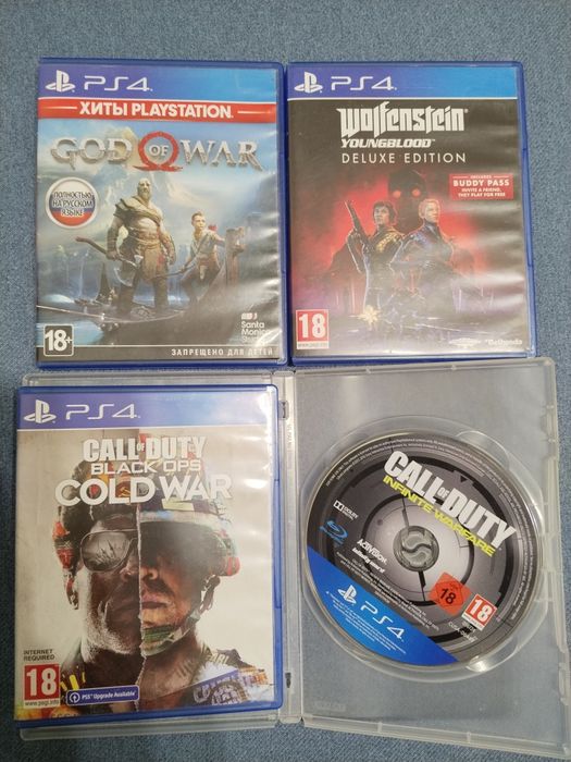 Продам диски на PS4