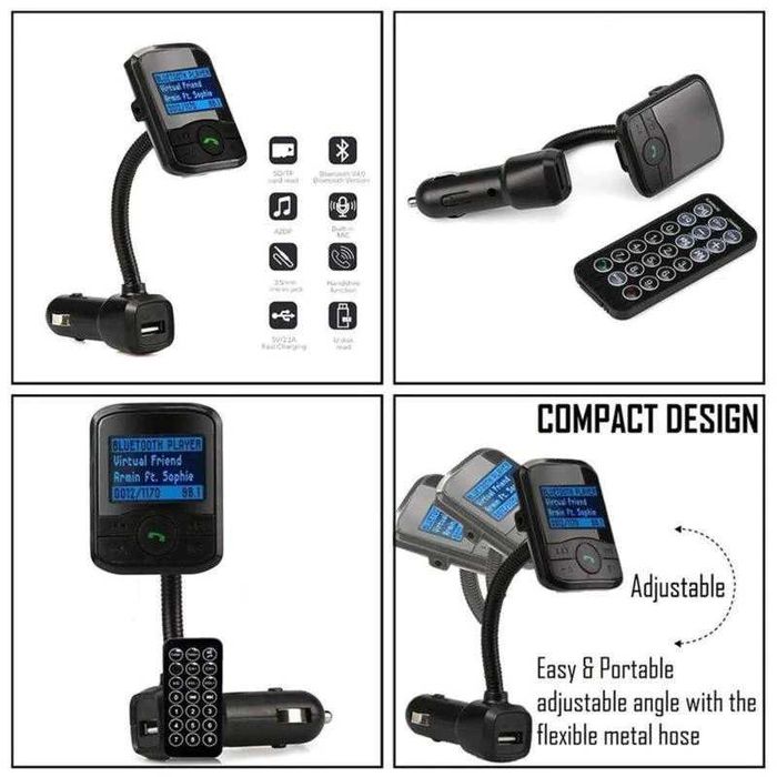 FM Трансмитер 10в1 Bluetooth