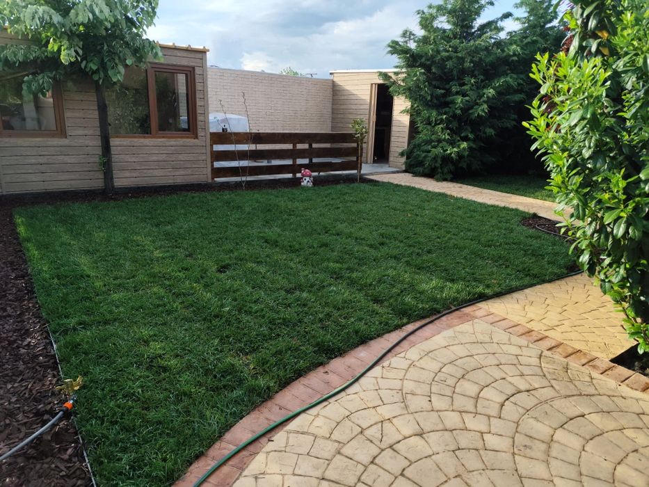 Montaj Gazon Rulouri ,sisteme Irigare
