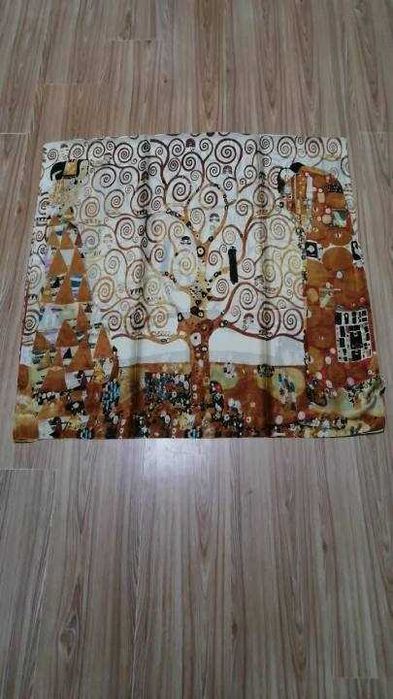 Нов шал естествена коприна - Густав Климт