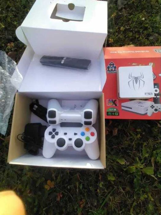 *Нова G7 Android 14 128GB 4GB 40,000 игри 15000 канала фил tv Game box