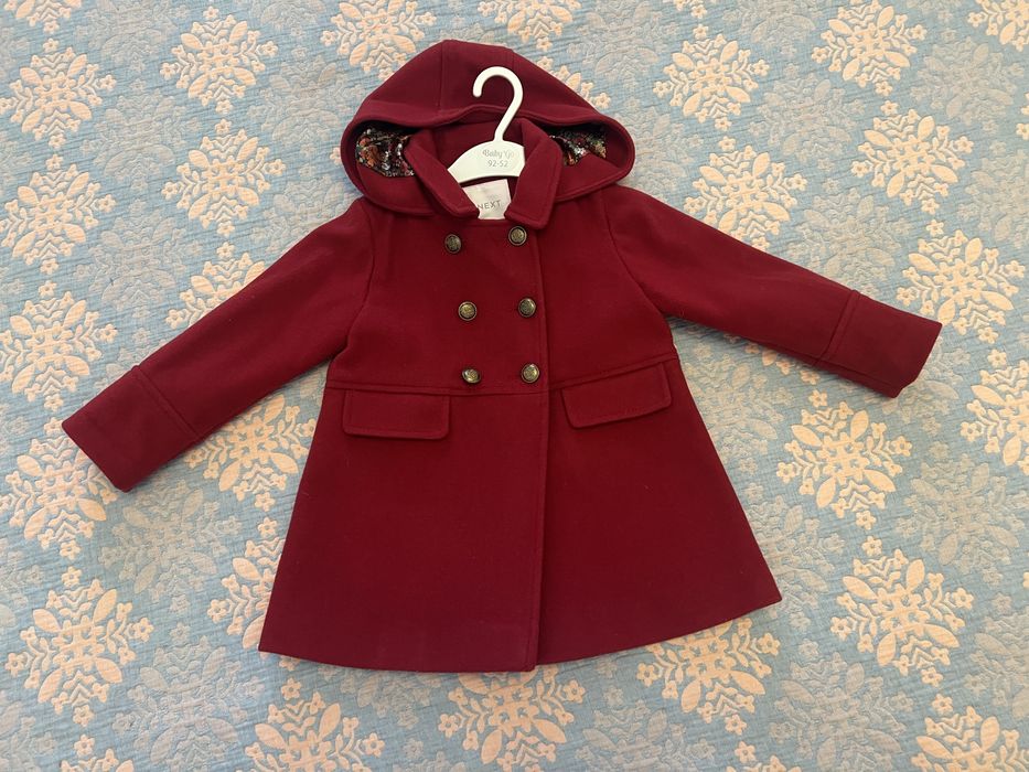 Пальто детское next на 2-3 года