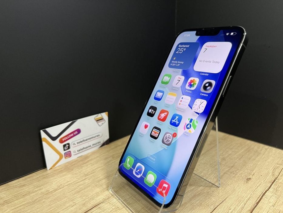 iPhone 13 Pro Max 256Gb Graphite Second-Hand Foarte Bun 3 ani garanție
