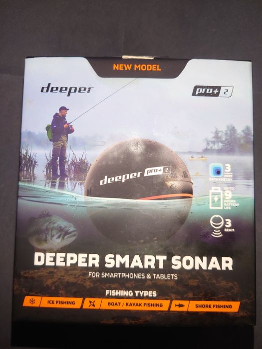Продам эхолот deeper smart sonar pro+2.0