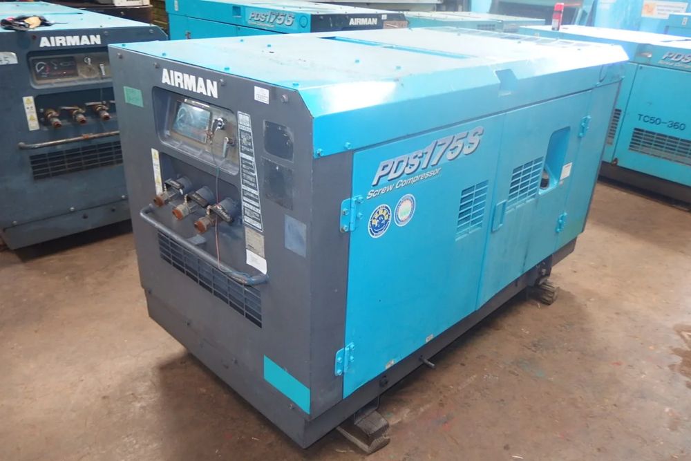 Аренда компрессора Airman 175 SC с оператором