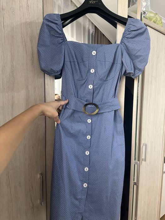 Летнее Платье в горошек