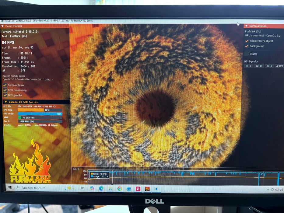 Видео карта AMD Sapphire nitro+ RX580 8GB