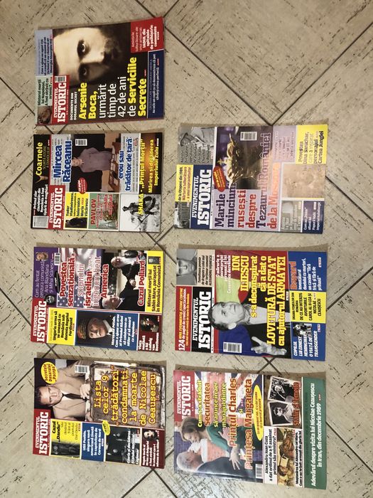 Pachet 14 reviste Evenimentul Istoric (2020, 2021)