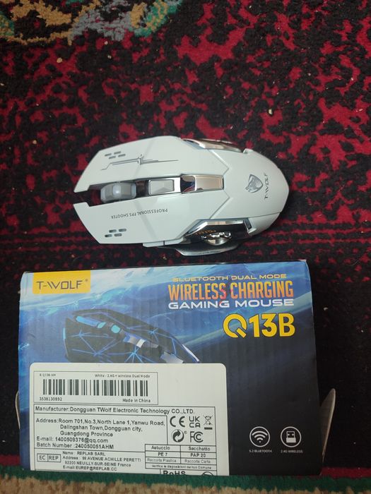 Игровая мышь T-WOLF Q13B BT5.2+ WIFI