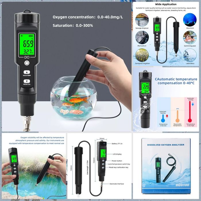 DO O‘LCHAGICH – Suvdagi Erigan Kislorod Miqdorini tez va aniq o‘lchash