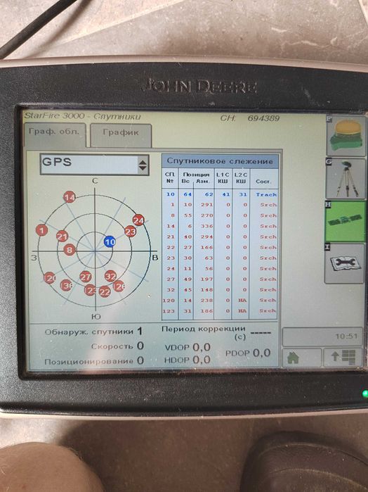 Монитор John deere 2630
