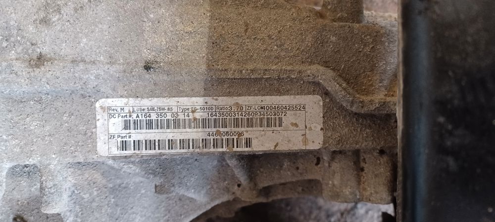 Заден диференциал Mercedes x164 GL350