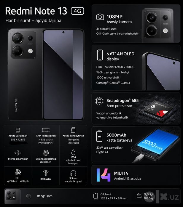 Redmi note 13 4G