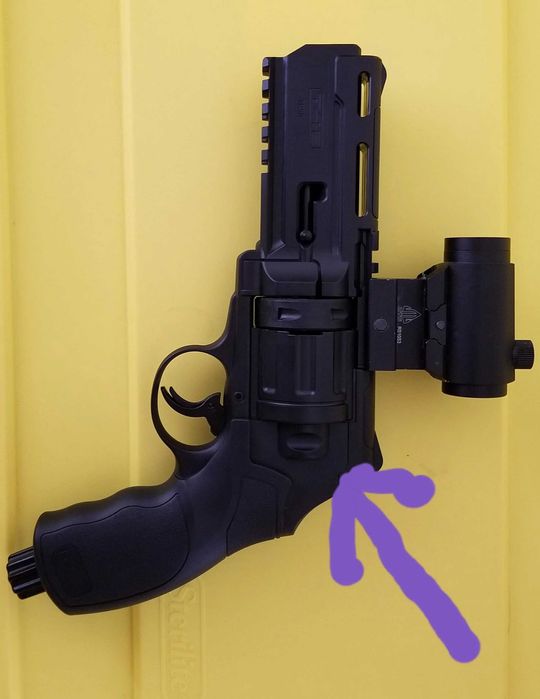 CEL MAI PUTERNIC Pistol *23.2 JOULI* Airsoft Full Metal Modificat Co2