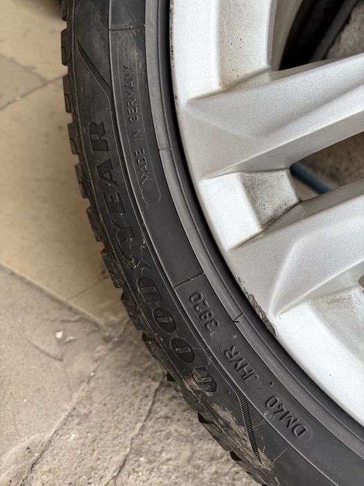 Jante MAK 5x120, r17, cauciucuri GoodYear - ca noi