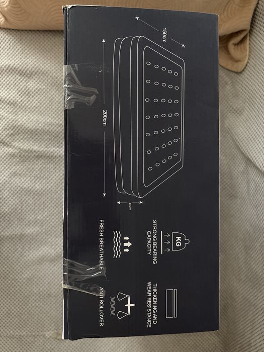 Самонадувной двухместный матрас