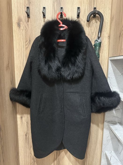Пальто с мехом